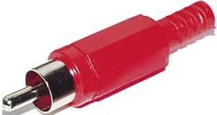 E+P Elektrik Cinchstecker CS 1 K LOSE R