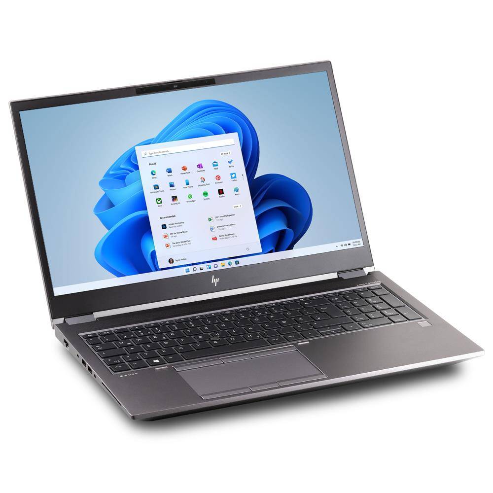 HP ZBook Fury 15 G7 (Refurbished) 39,6cm (15,6") Workstation (i7 10850H, 16GB, 512GB SSD NVMe, T2000, IR-CAM) W11