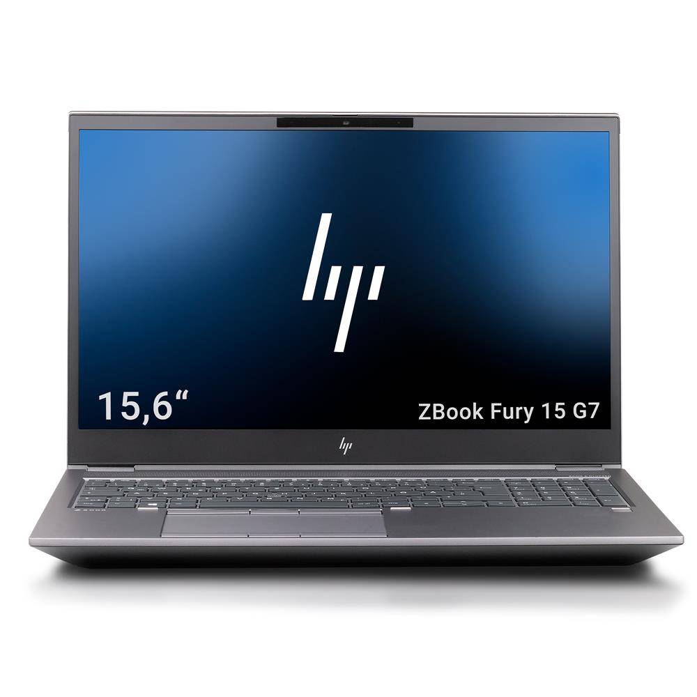HP ZBook Fury 15 G7 (Refurbished) 39,6cm (15,6") Workstation (i7 10850H, 16GB, 512GB SSD NVMe, T2000, IR-CAM) W11
