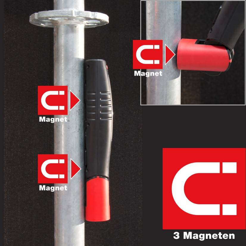 Handler Akku-Arbeitsleuchte HLM 7 4+3W LED