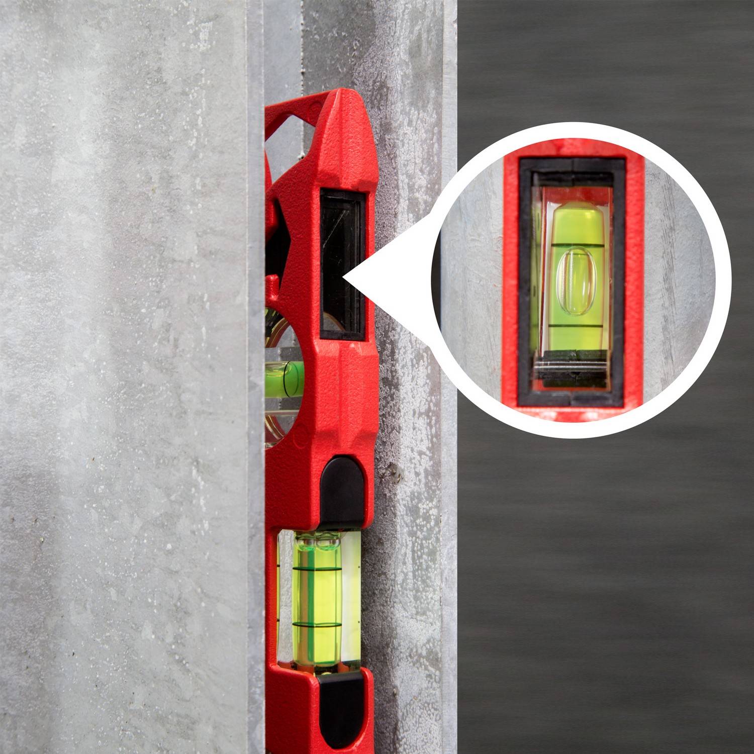 Handler EV 25 Taschenwasserwaage robust 25 cm, magnetisch