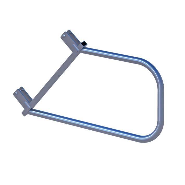 Treppen-Umlaufgeländer aus Aluminium