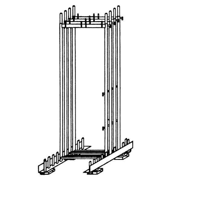 Stapeltraverse für Gerüstrahmen