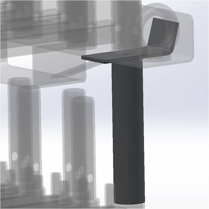 Aufsetzprofil für Stapeltraverse