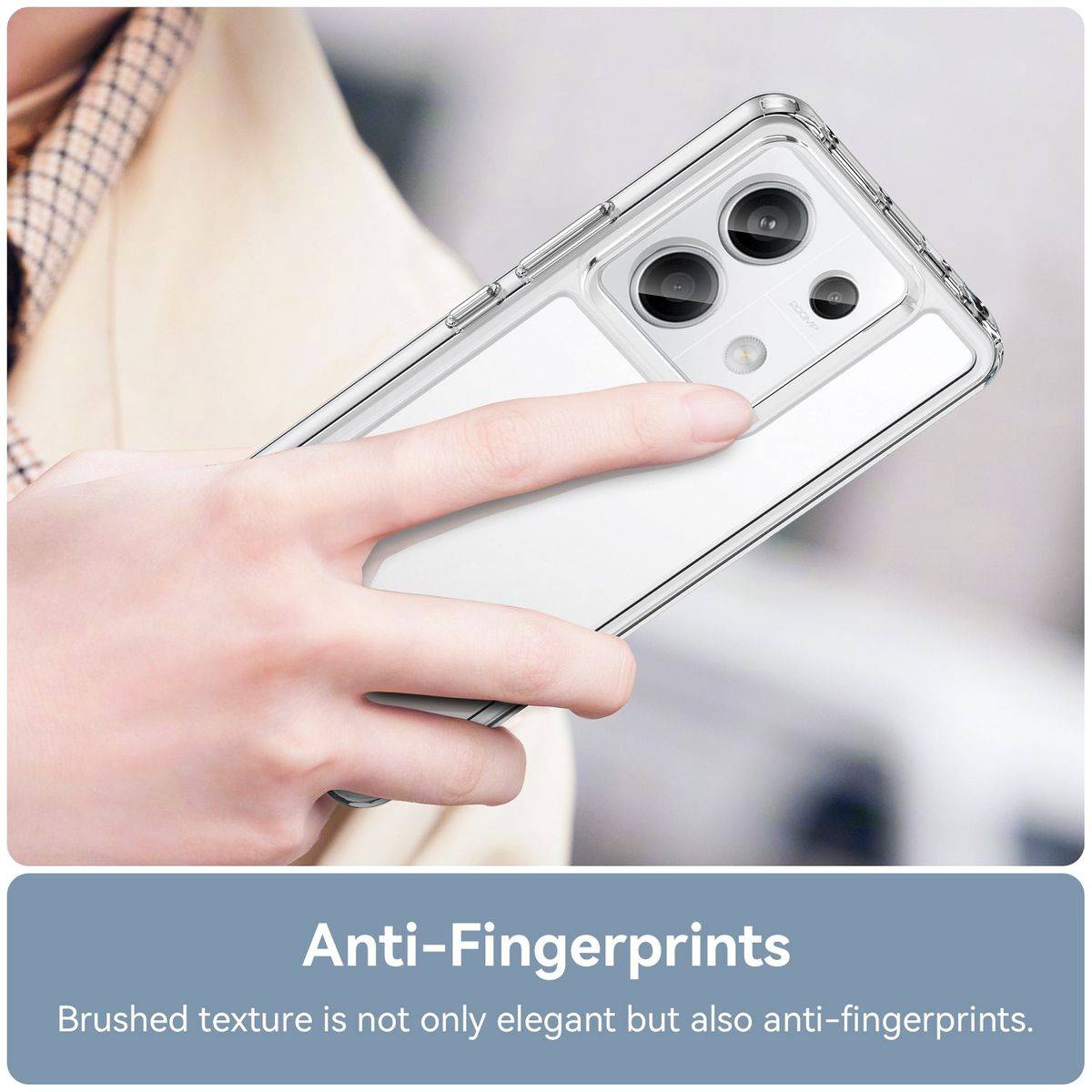 Für Xiaomi Redmi Note 13 Pro / Poco X6 TPU Acryl Schutz Handy Hülle