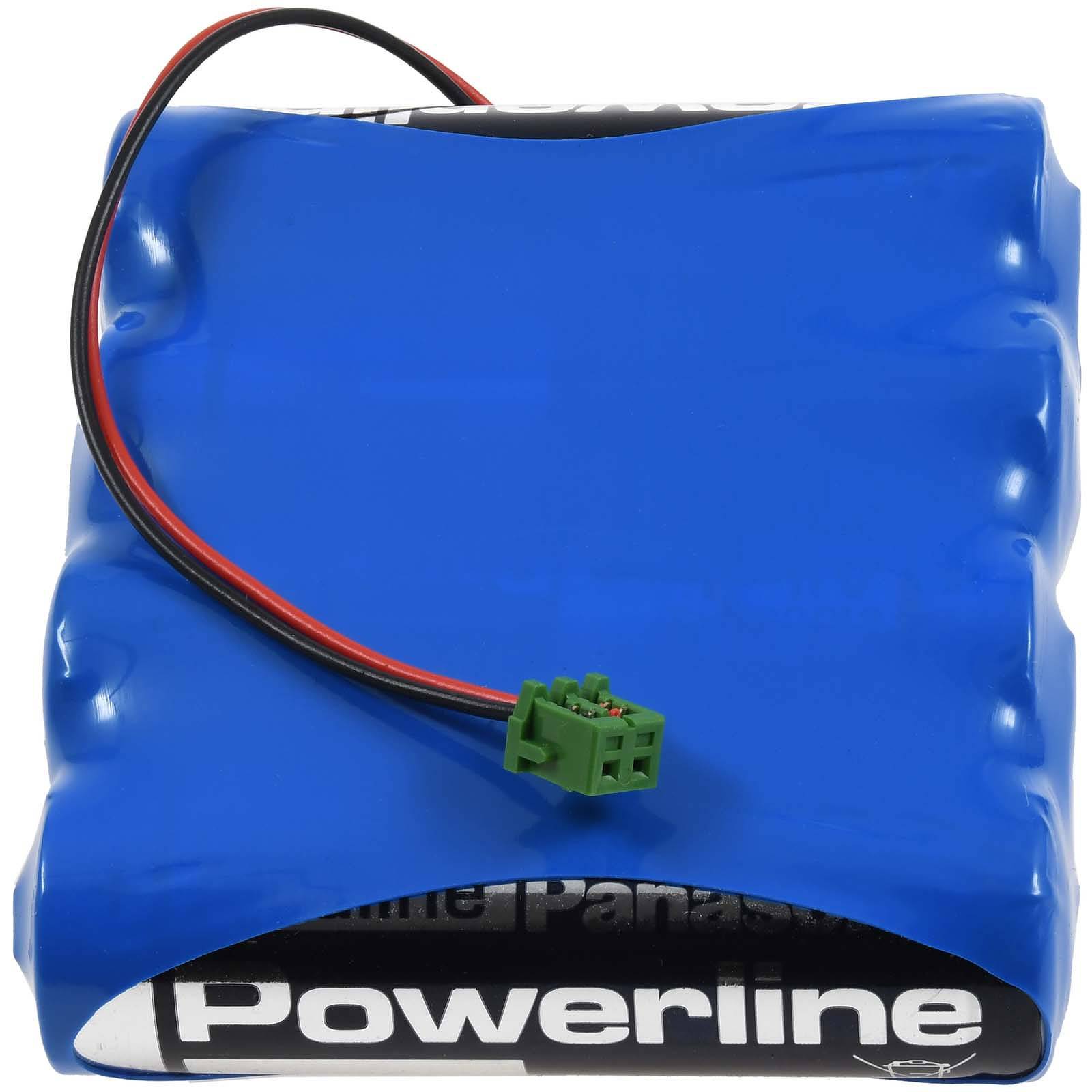 Powery Batteriepack 4x AA LR6A, für Türsteuerungen, kompatibel mit Messerschmitt 6VQ-02 6V PHR 2 Stecker, 6V, Alkaline