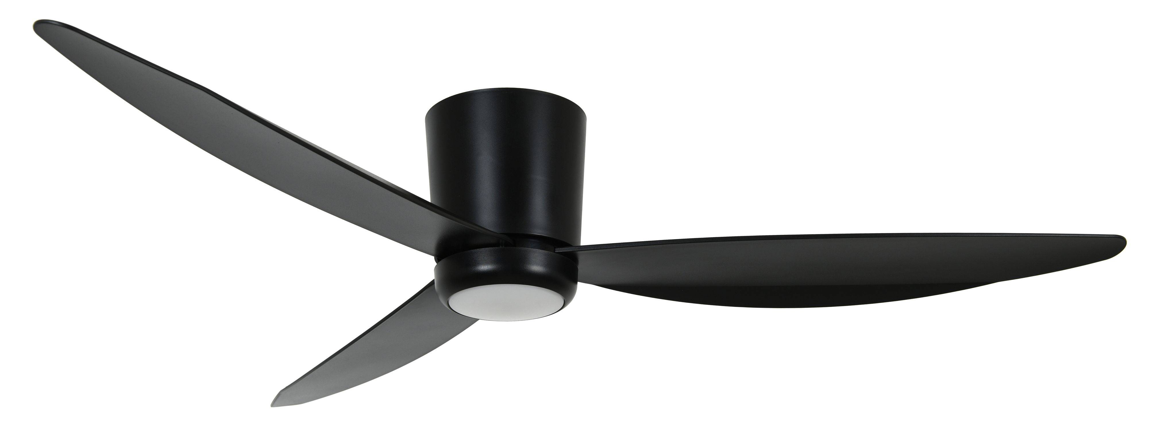 Energiespar Deckenventilator Array Schwarz mit LED