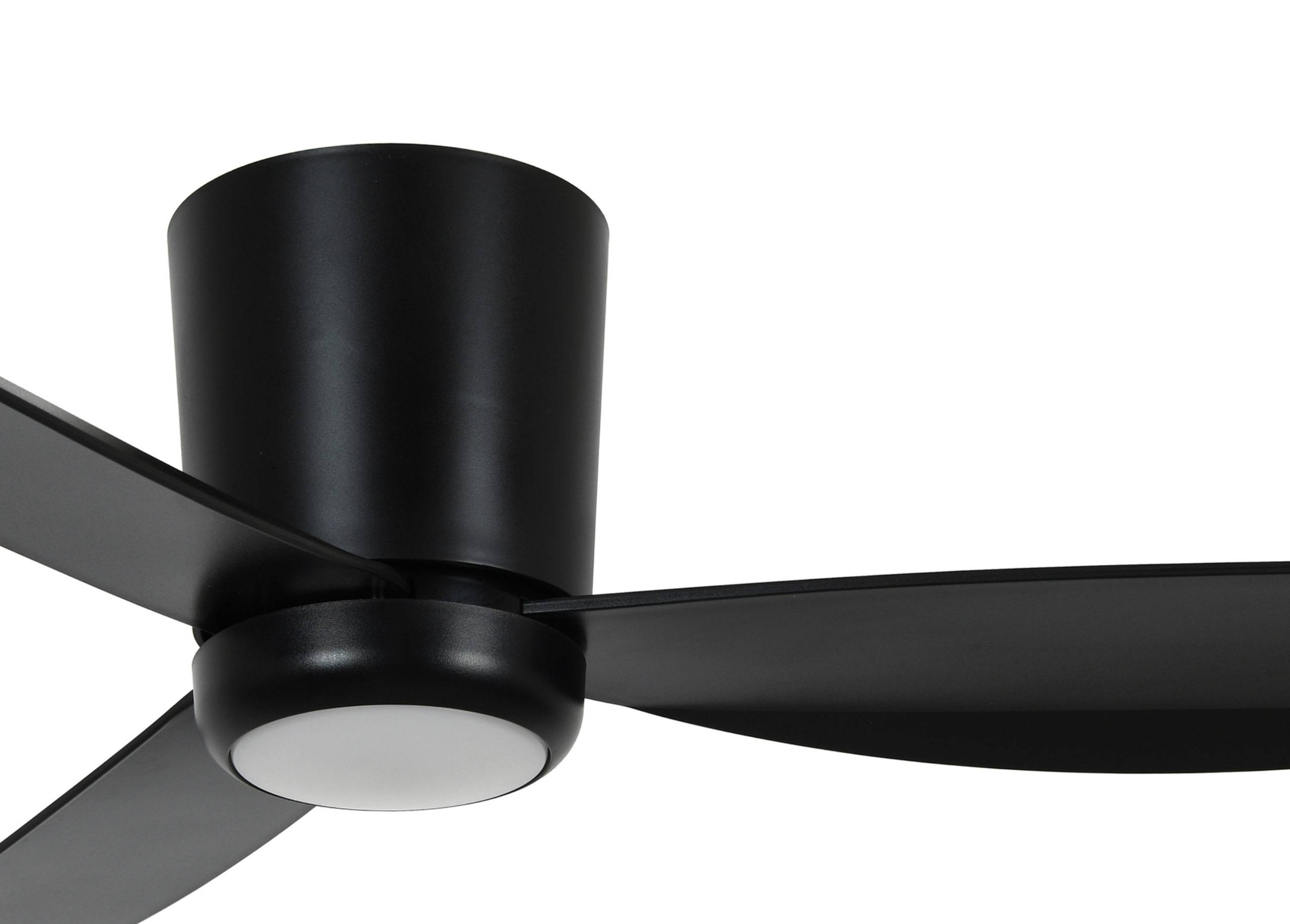 Energiespar Deckenventilator Array Schwarz mit LED