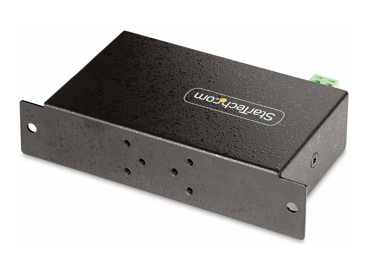 StarTech.com 4-Port Managed USB Hub with 4x USB-A, Heavy Duty with Metal Industrial Housing, ESD & Surge Protection, Wal