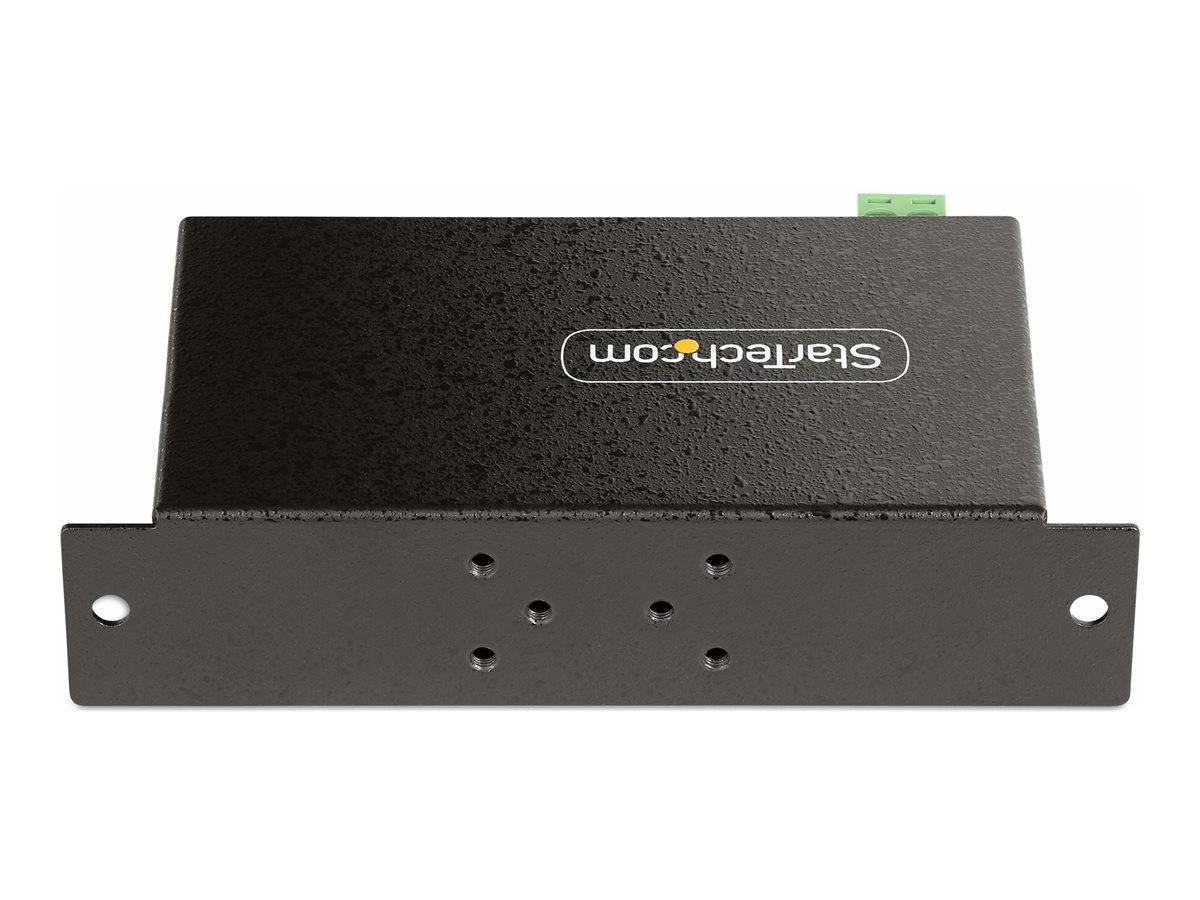 StarTech.com 4-Port Managed USB Hub with 4x USB-A, Heavy Duty with Metal Industrial Housing, ESD & Surge Protection, Wal