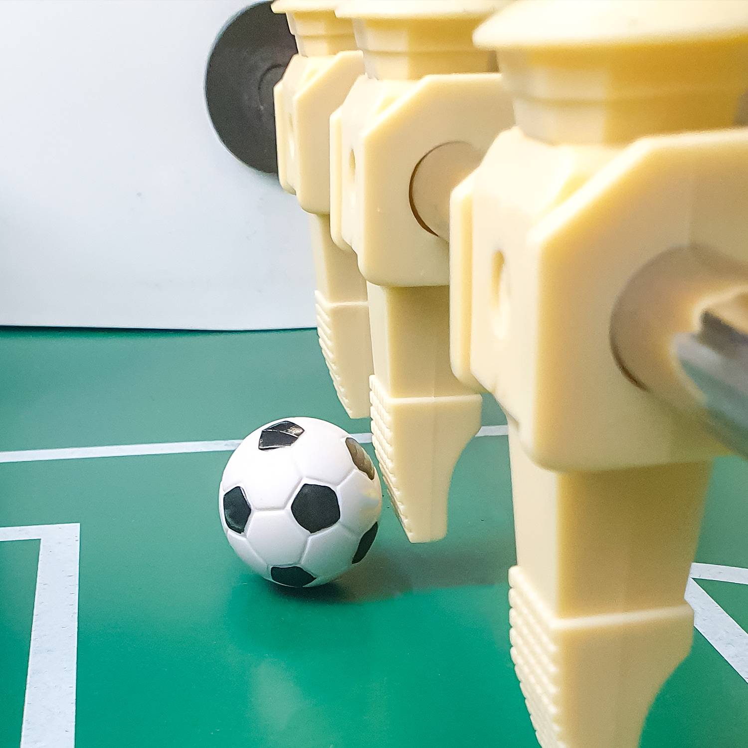 11 Outdoor Tischkicker Figuren 16mm Beige Tisch Fussball Kicker Figuren Draußen