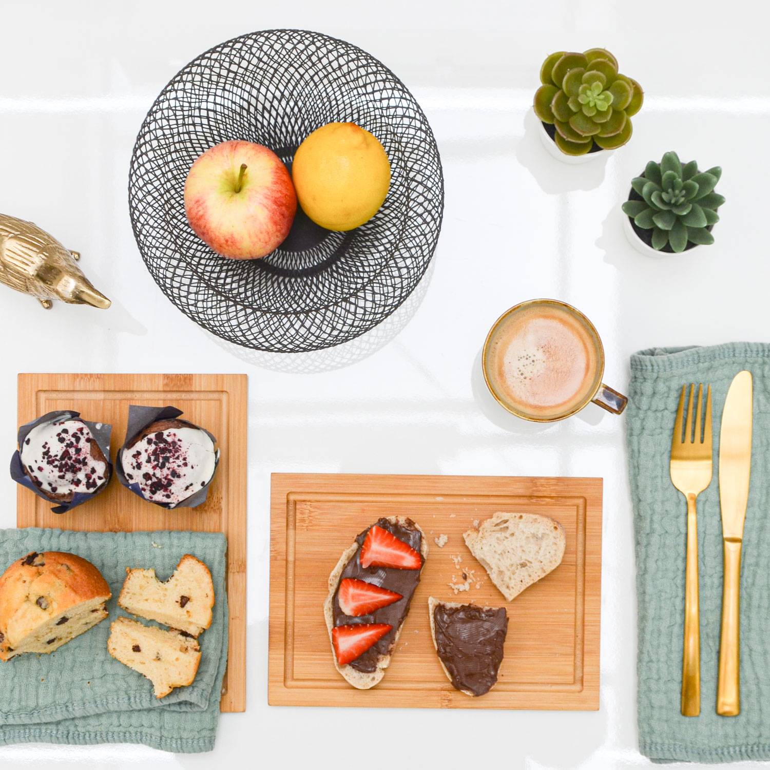 10er Set: Frühstücksbrettchen Holz 22x15 Kleine Schneidebretter Brotzeitbretter