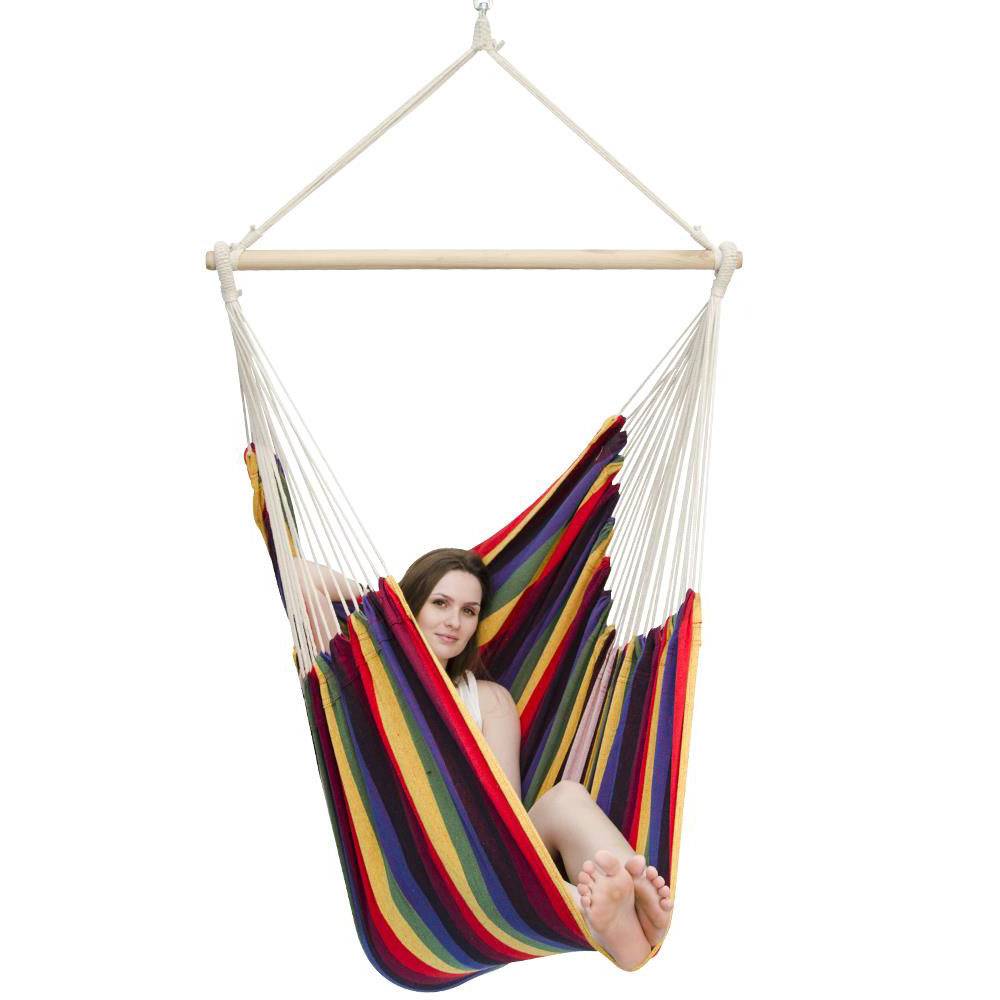 XXL Hängestuhl HMG-40 eyepower AMZ Regenbogen