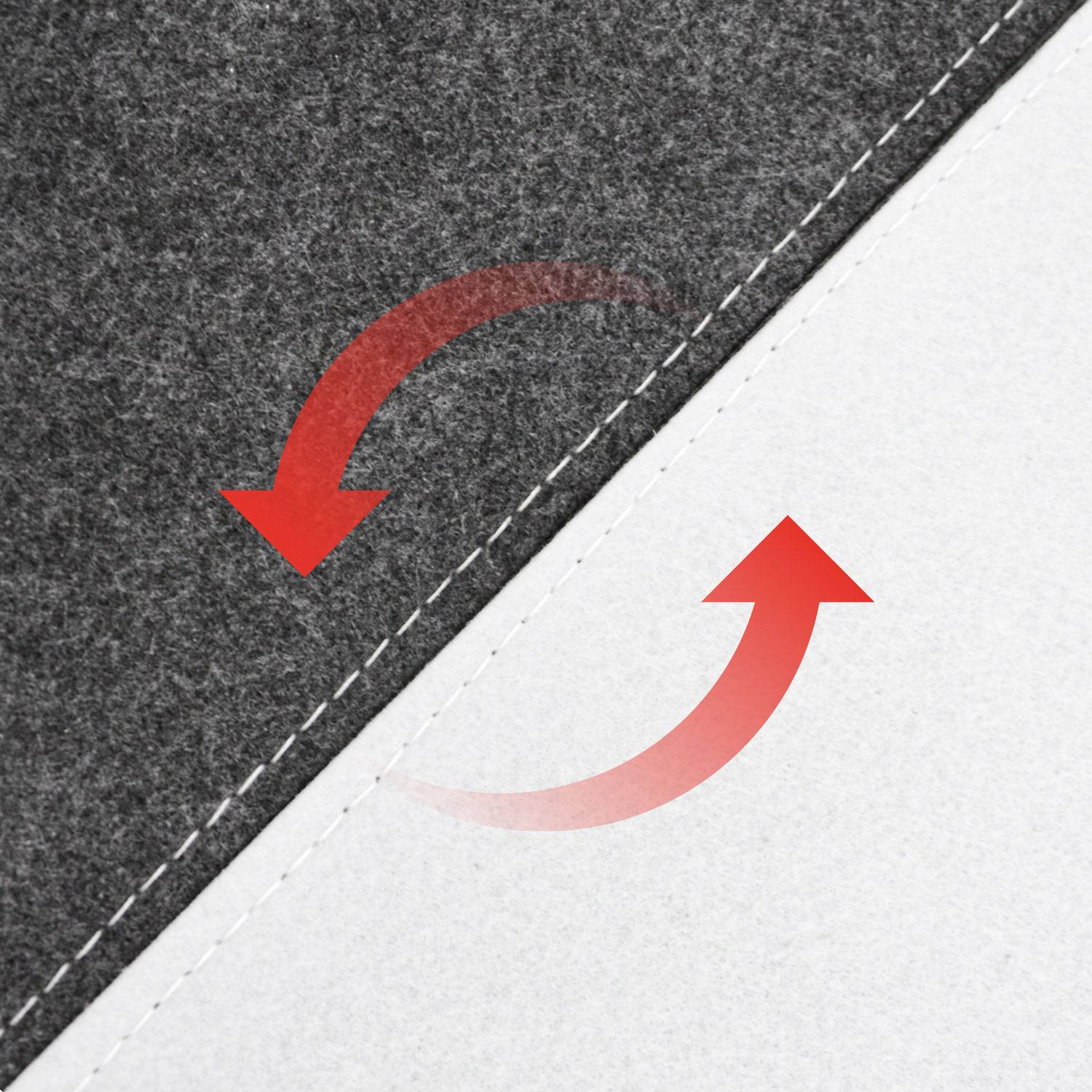 2 Bierbank Polster Filz - 220x25 Bierbankauflagen Set Auflagen Bierzeltgarnitur