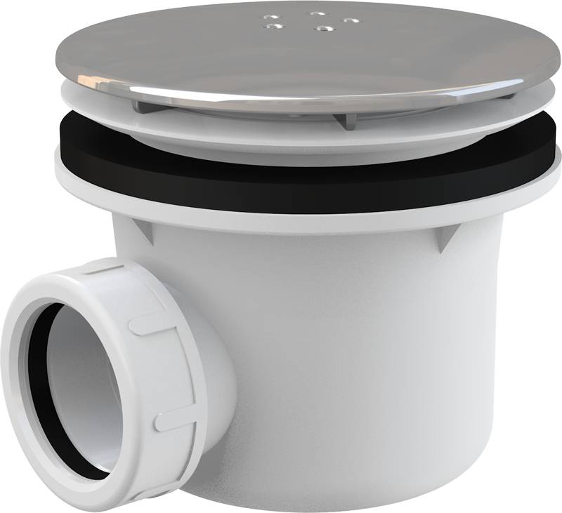 alcadrain Duschwannen Ablaufgarnitur 49K - Metalldeckel