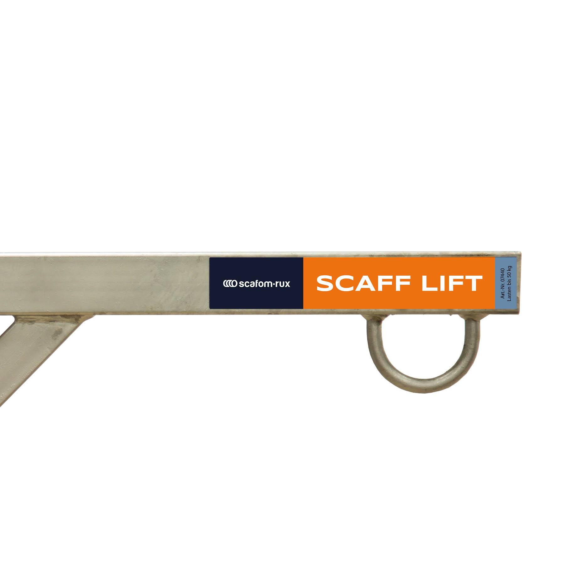 Scaff Lift Schwenkarm für Aufzugsrolle, 180° schwenkbar, für Lasten bis 50 kg