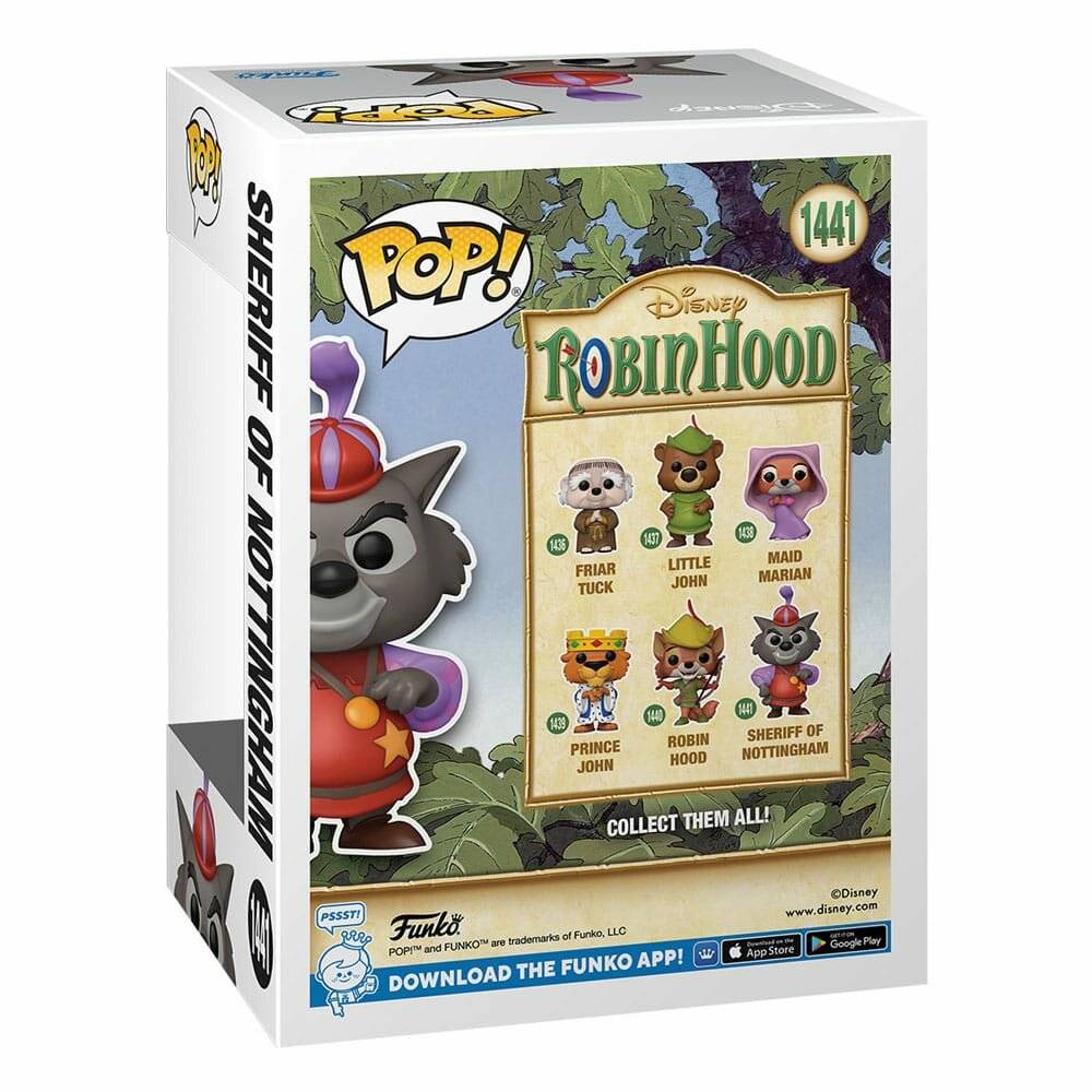 Robin Hood POP! Disney Vinyl Figur Sheriff of Nottingham 9 cm