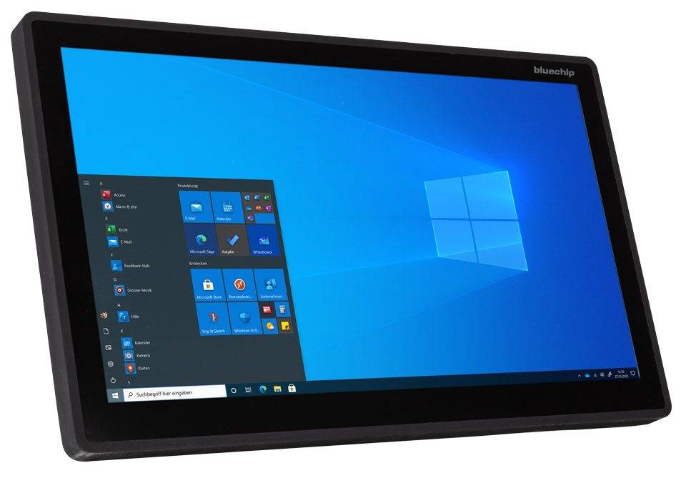 bluechip INDUSTRYline P215KT-1001 Intel® x6413E Prozessor / bis zu 3.00 GHz, Windows 10 IoT Enterprise, 21,5""