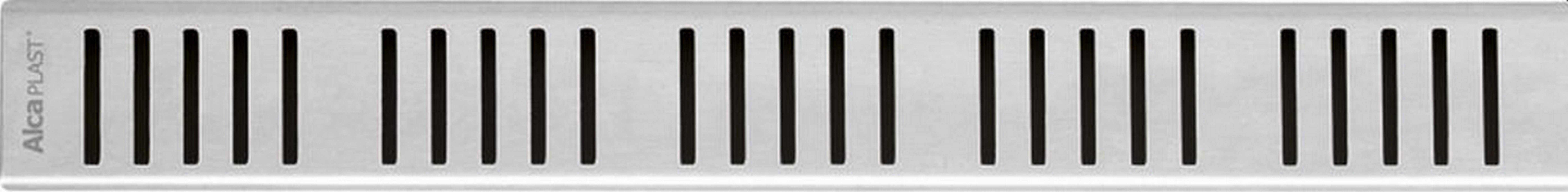 AlcaDrain Duschrinne APZ10 mit Edelstahlrost flach 950 Edelstahl