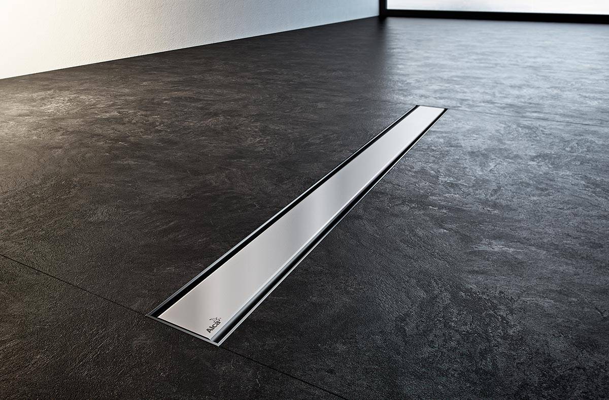 AlcaDrain APZ13 DOUBLE Duschrinne mit doppelseitigem Rost 750