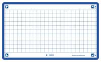 OXFORD - Karteikarten"Flash 2.0" 75 x 125 mm kariert blau marineblauer Rahmen 5 5 mm