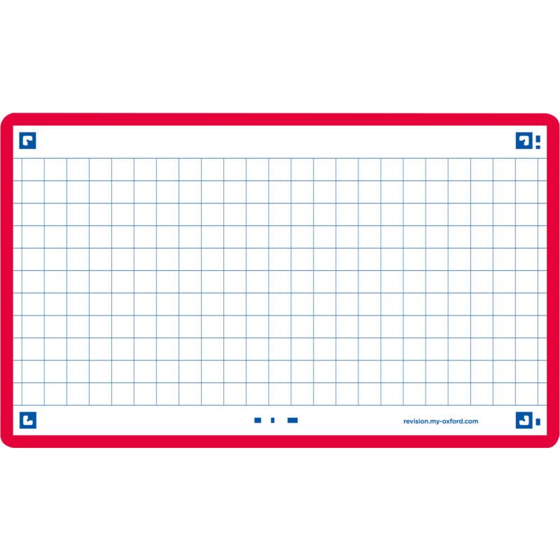 Oxford Karteikarten "Flash 2.0", 75 x 125 mm, kariert, rot