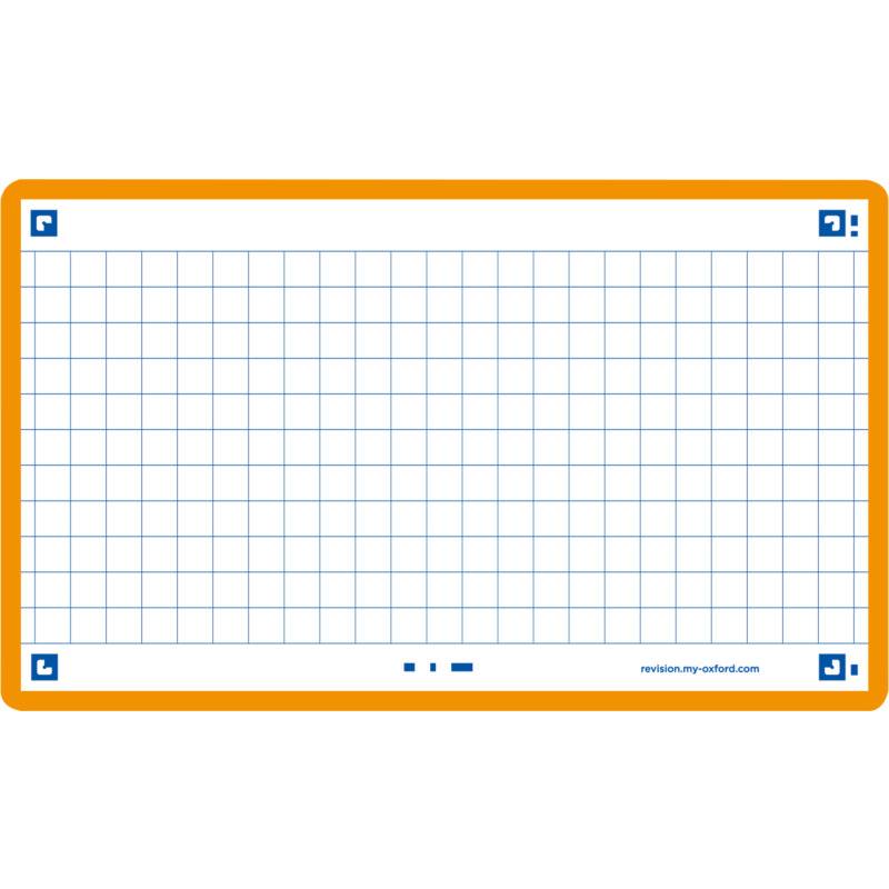 Oxford Karteikarten "Flash 2.0", 75x125 mm, kariert, orange