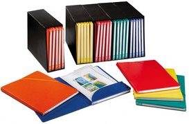 ELBA Eckspannermappe Alpina, DIN A4, Karton, farbig sortiert in blau, gelb, gelb-braun, grün, rot, Stärke: 0,5 mm