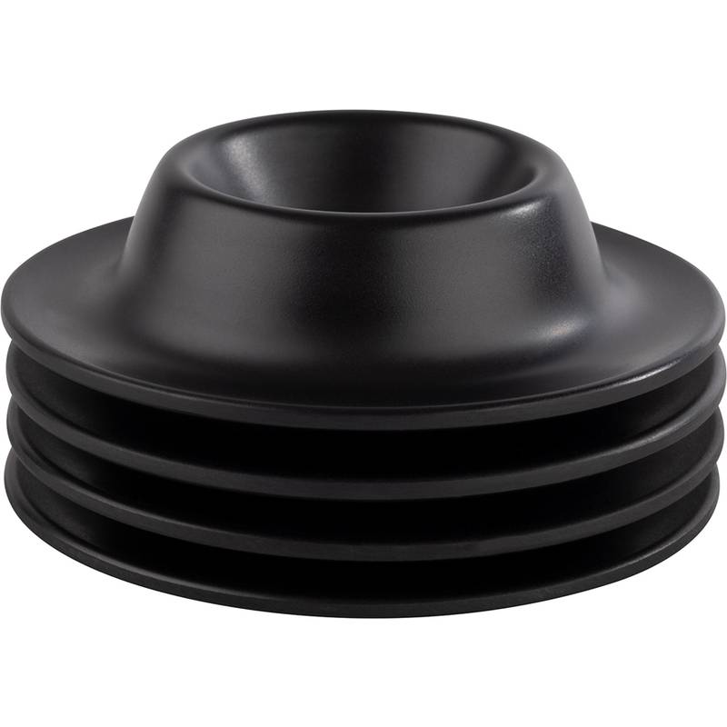 APS Eierbecher EGGY, aus Melamin, schwarz, 4er Set