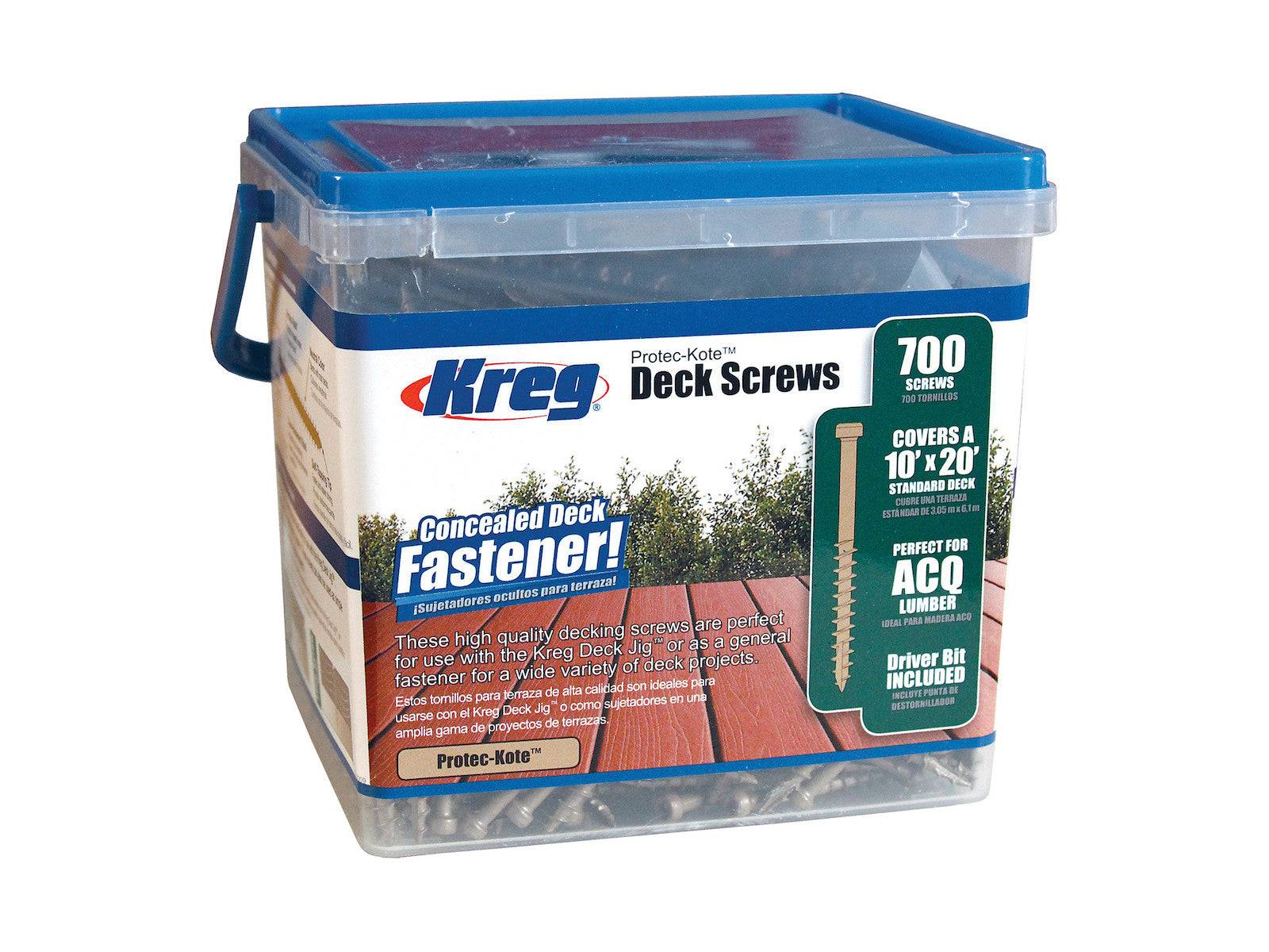 Kreg Protec-Kote Terrassenschrauben - 51 mm