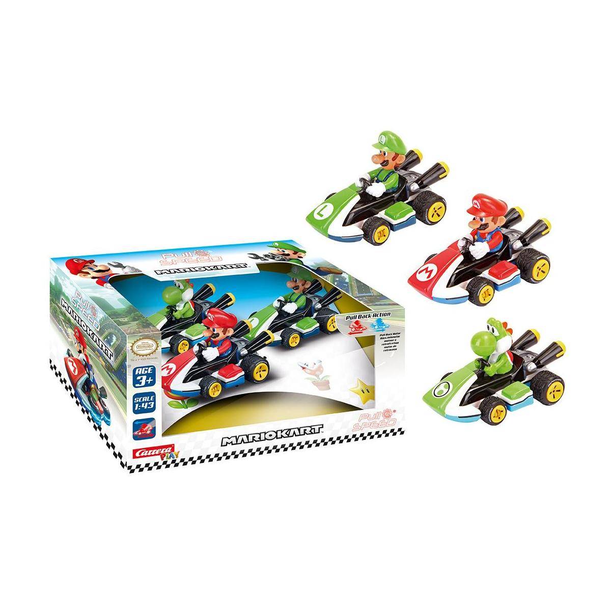 PULL SPEED P&S Mario KartTM 3Pack