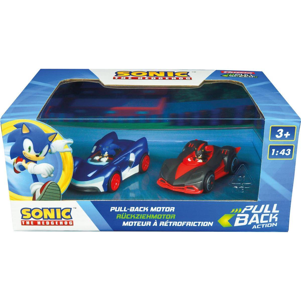 15813023 - PULL SPEED P&S Sonic the Hedgehog Sonic vs. Shadow Twinpack