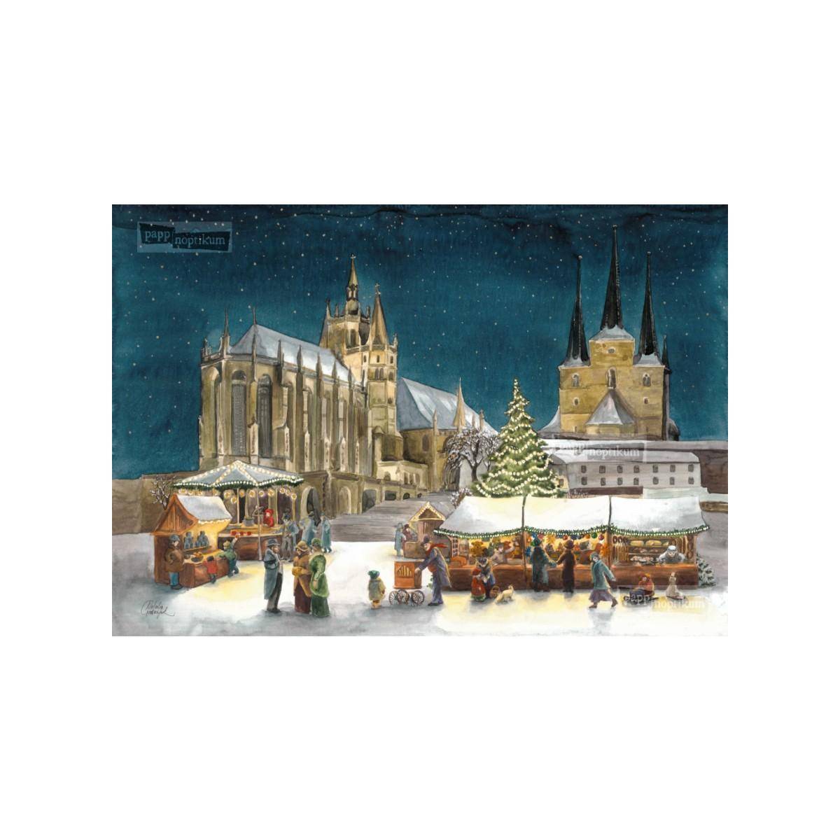 1043 - Erfurter Dom (Klappkarte)