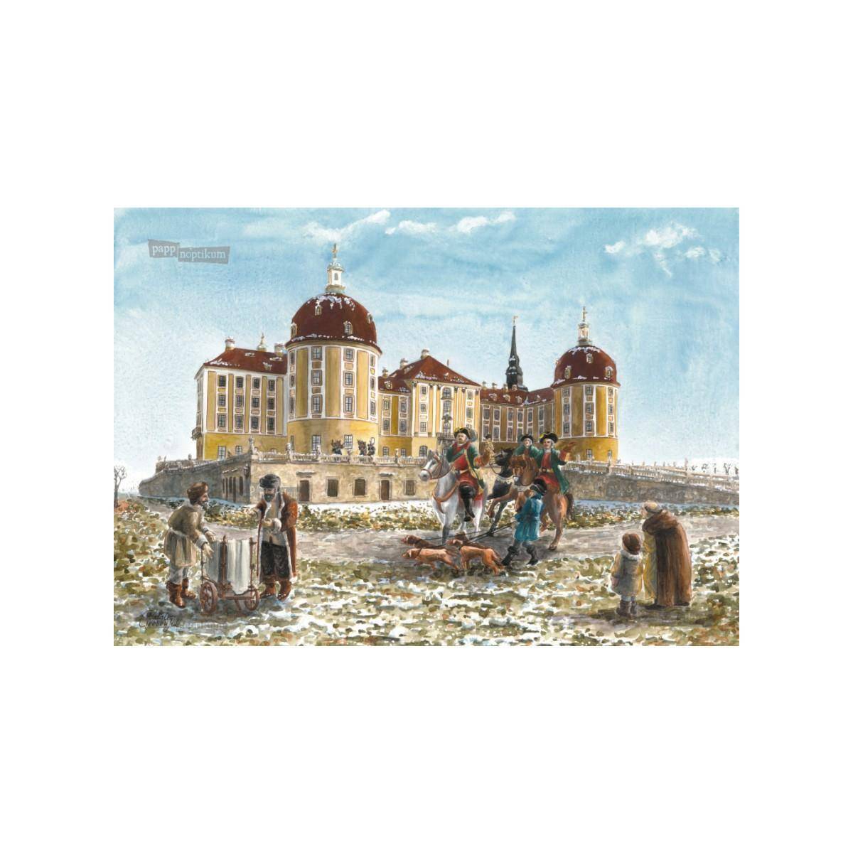 1049 - Schloss Moritzburg (Klappkarte)