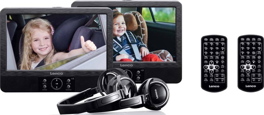 LENCO DVD-Player Dual-Set DVP-939