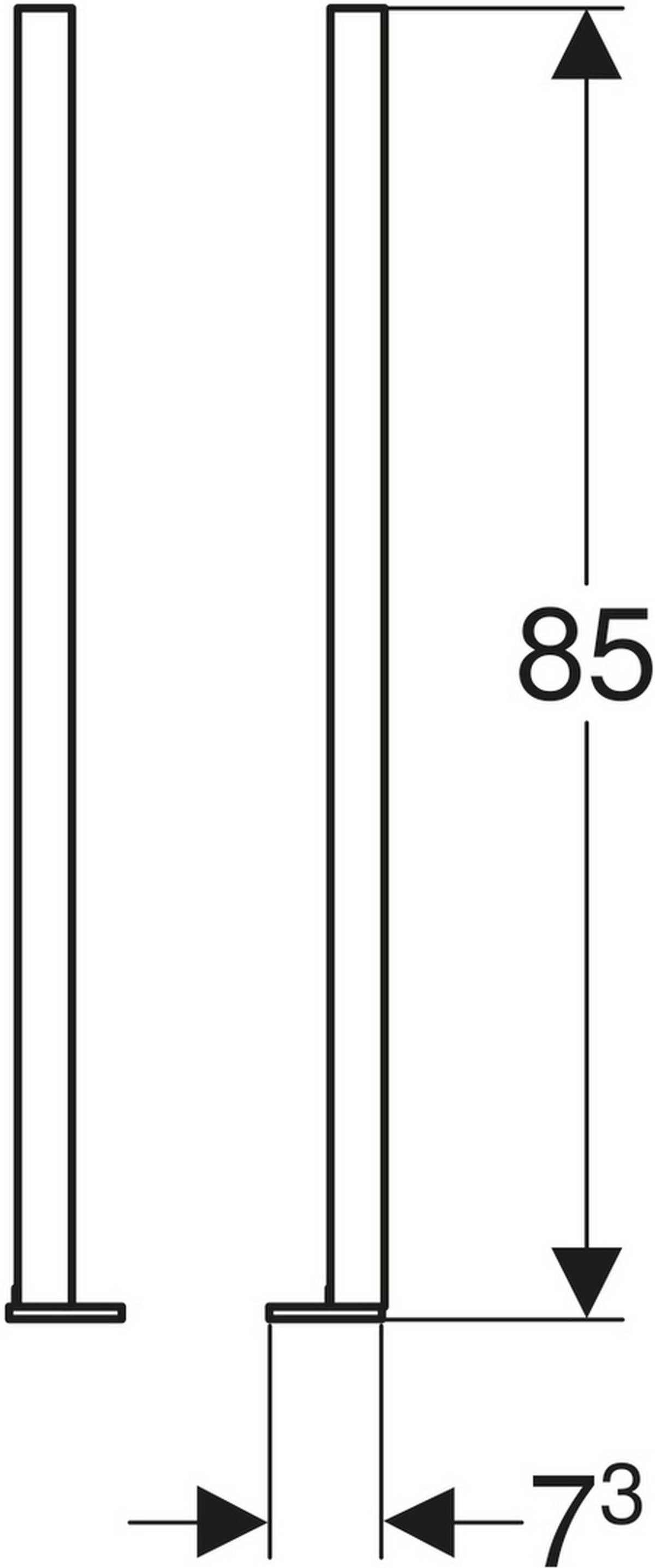 Geberit Duofix Fußstützen