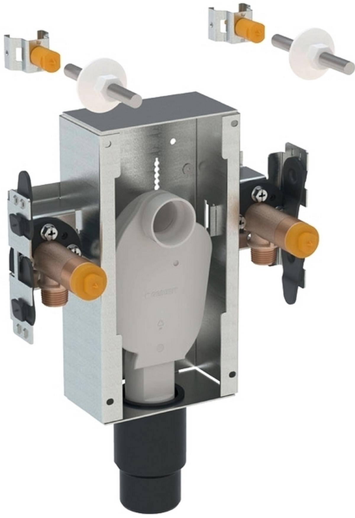 Geberit GIS Waschtisch-Set für Standarmatur, mit UP-Geruchverschluss