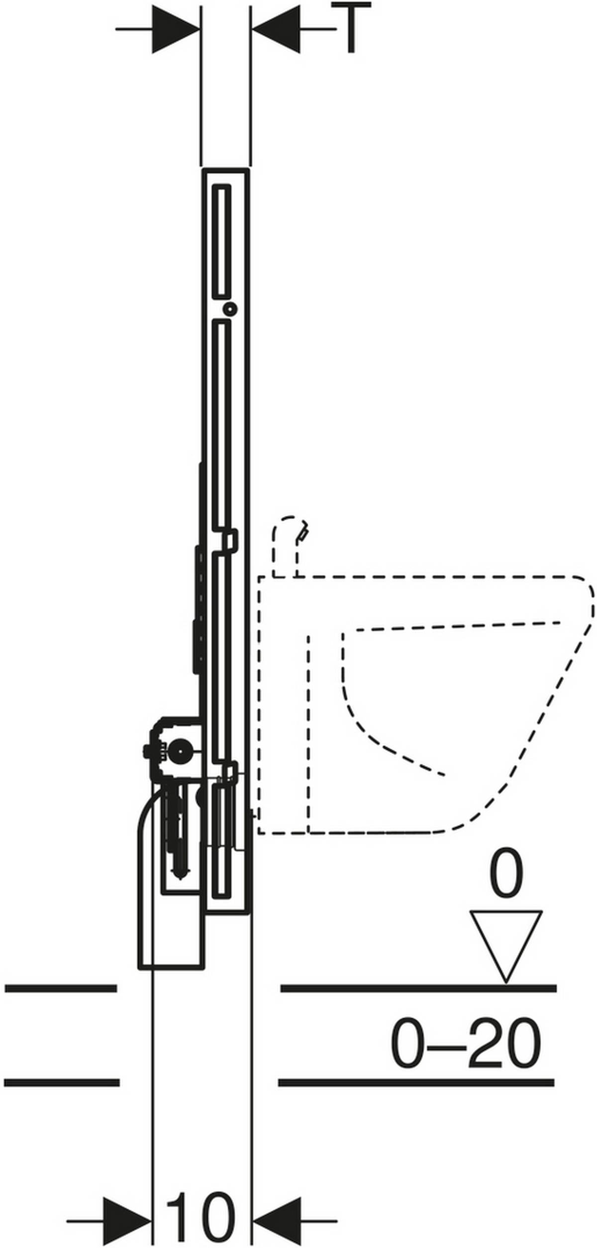 Geberit GIS Bidet-Element universell