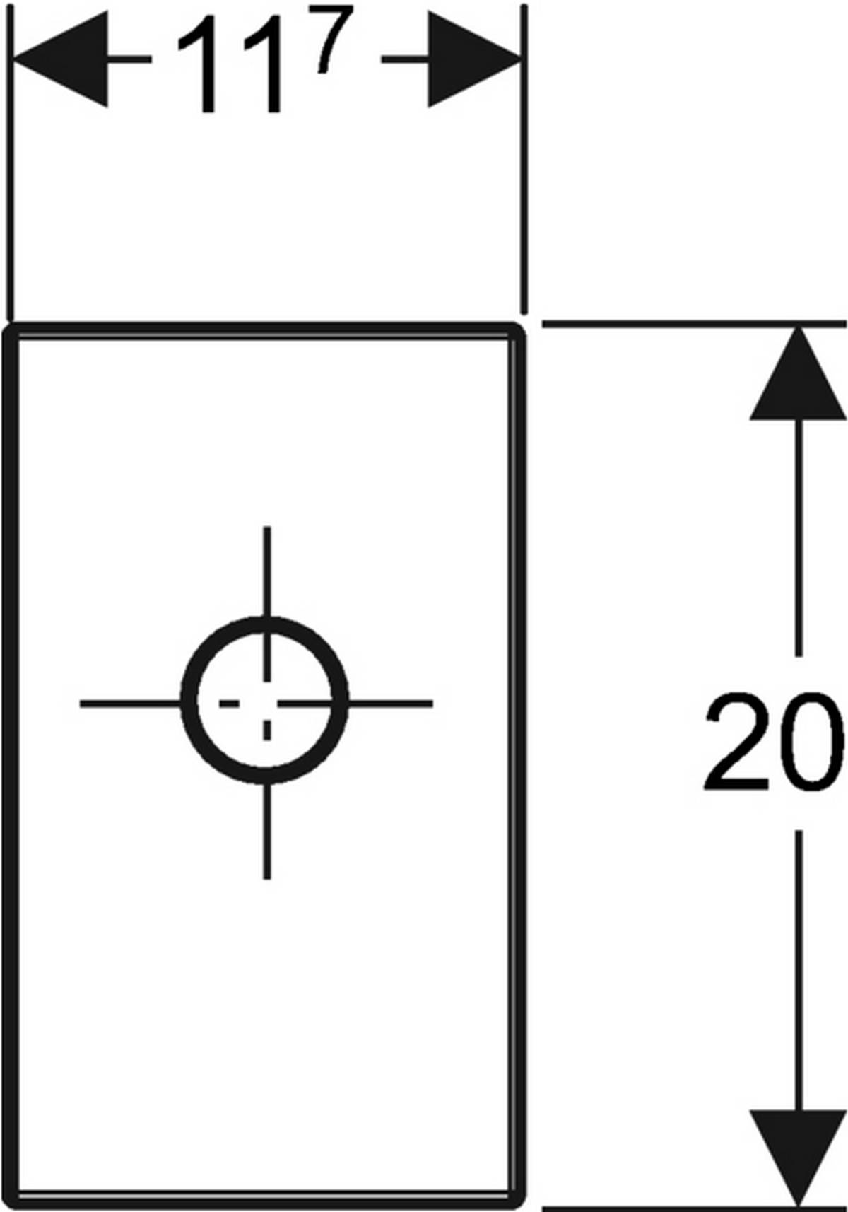 Geberit Fertigbauset für Waschtisch-Element, mit Unterputz-Geruchverschluss, G 11/4", Kunststoff, weiß