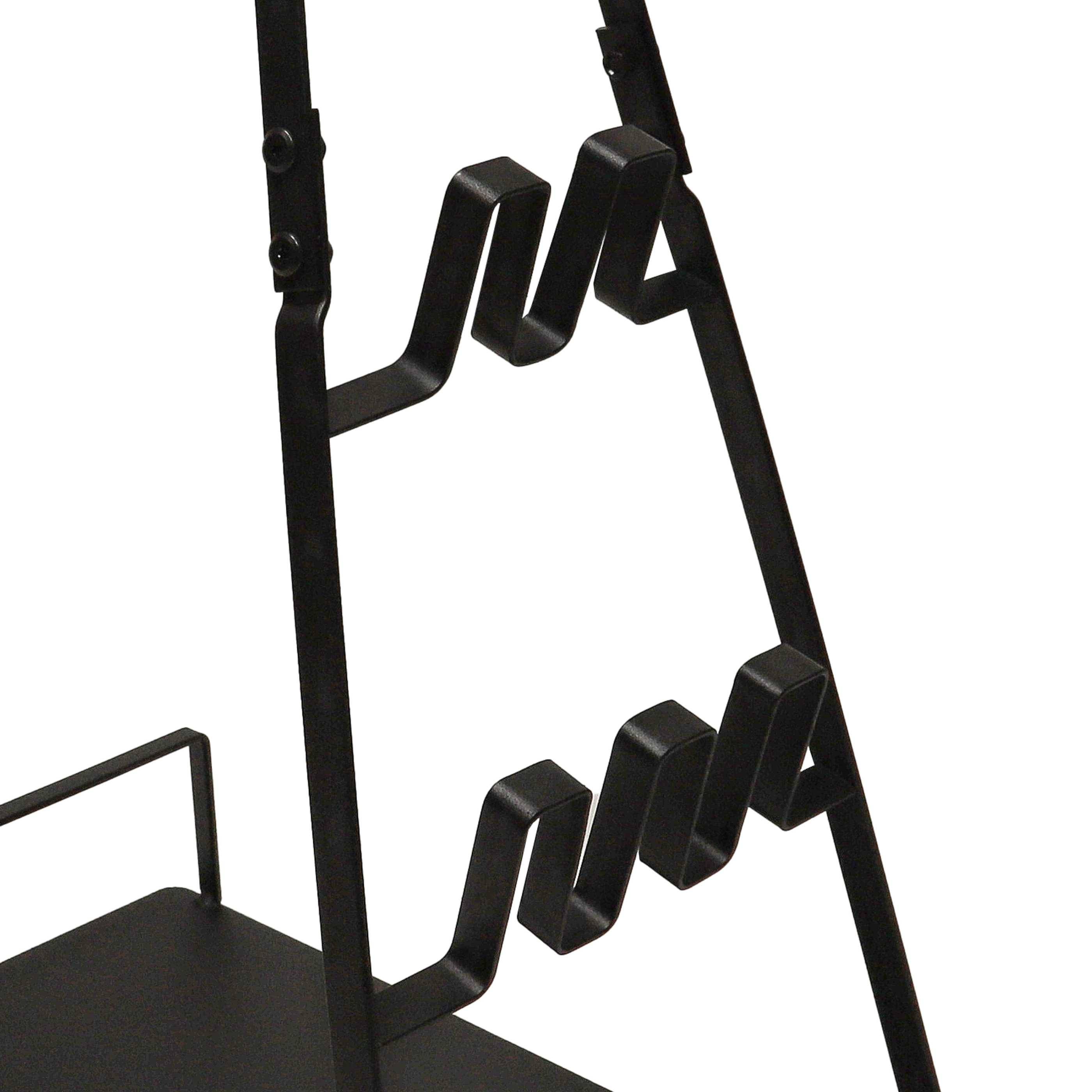 vhbw Staubsaugerhalter Ständer kompatibel mit Rowenta X-Force Flex 9.60 Animal RH2078, X-Nano RH1128 Akku-Staubsauger, Handstaubsauger Schwarz