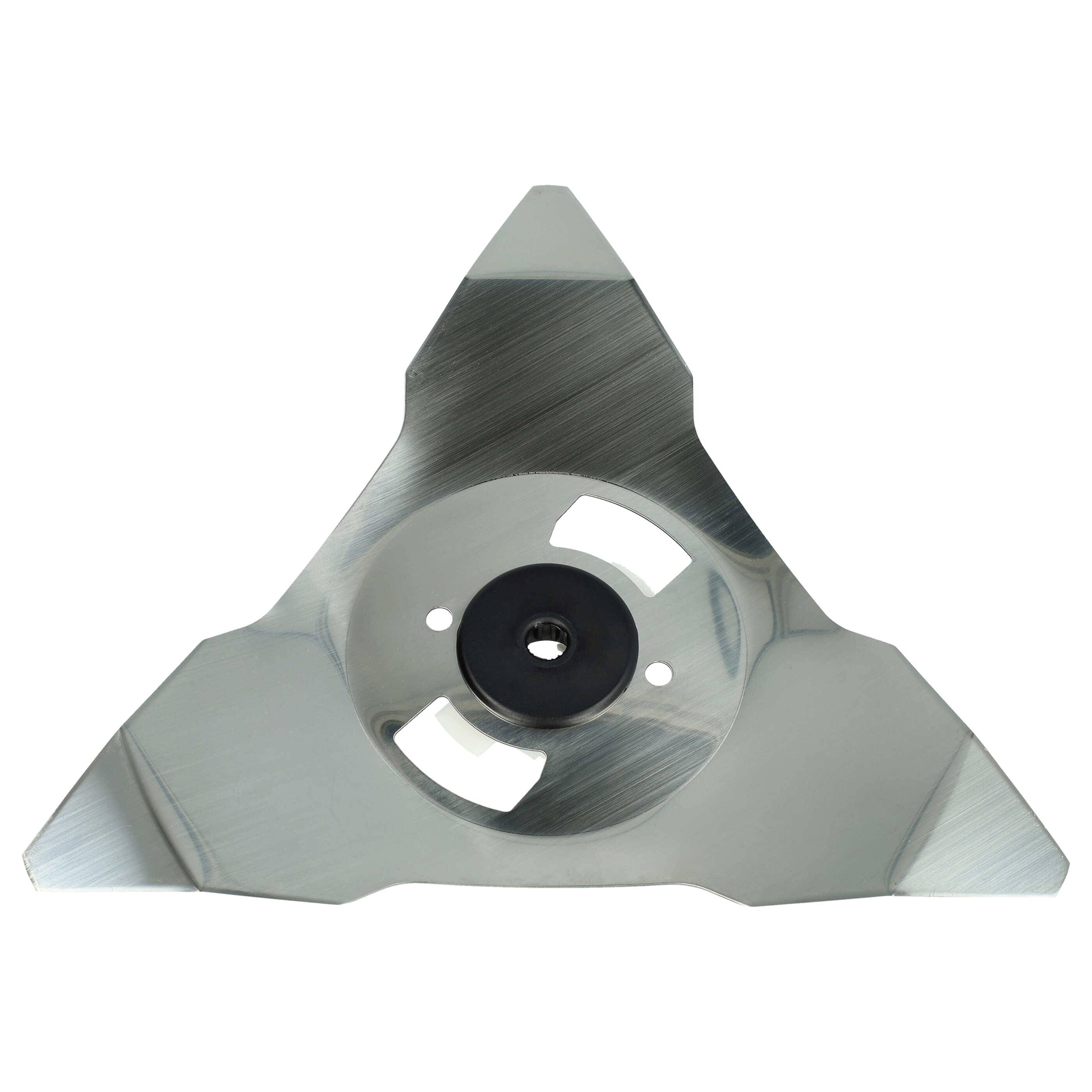 vhbw Ersatz-Messer kompatibel mit Robomow RS630 US (2013 - 2017), RS630 (2013 - 2015) Rasenmäher - Ersatzklinge Silber, Edelstahl