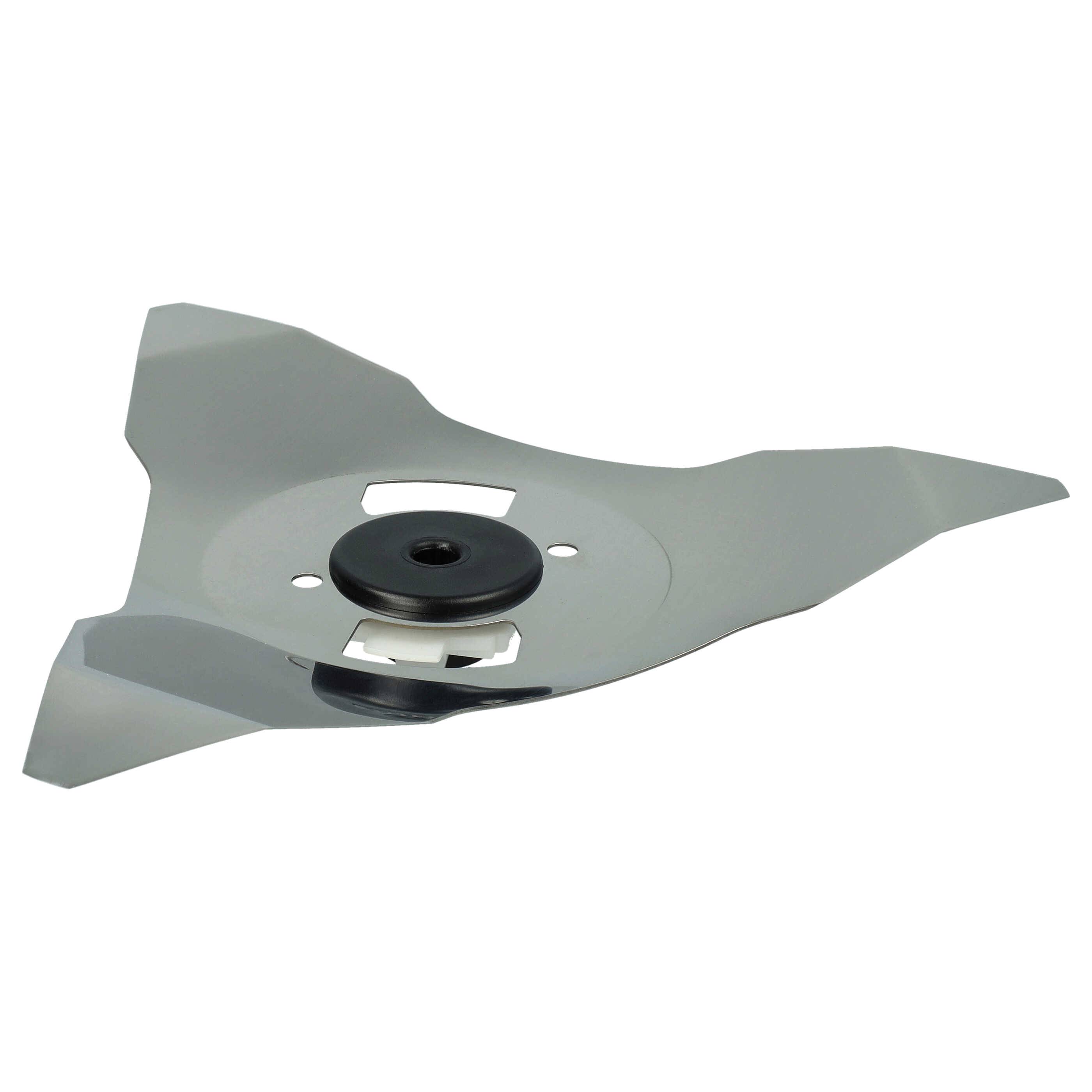 vhbw Ersatz-Messer kompatibel mit Robomow RS625 (2016), RS622 (2014 - 2017) Rasenmäher - Ersatzklinge Silber, Edelstahl