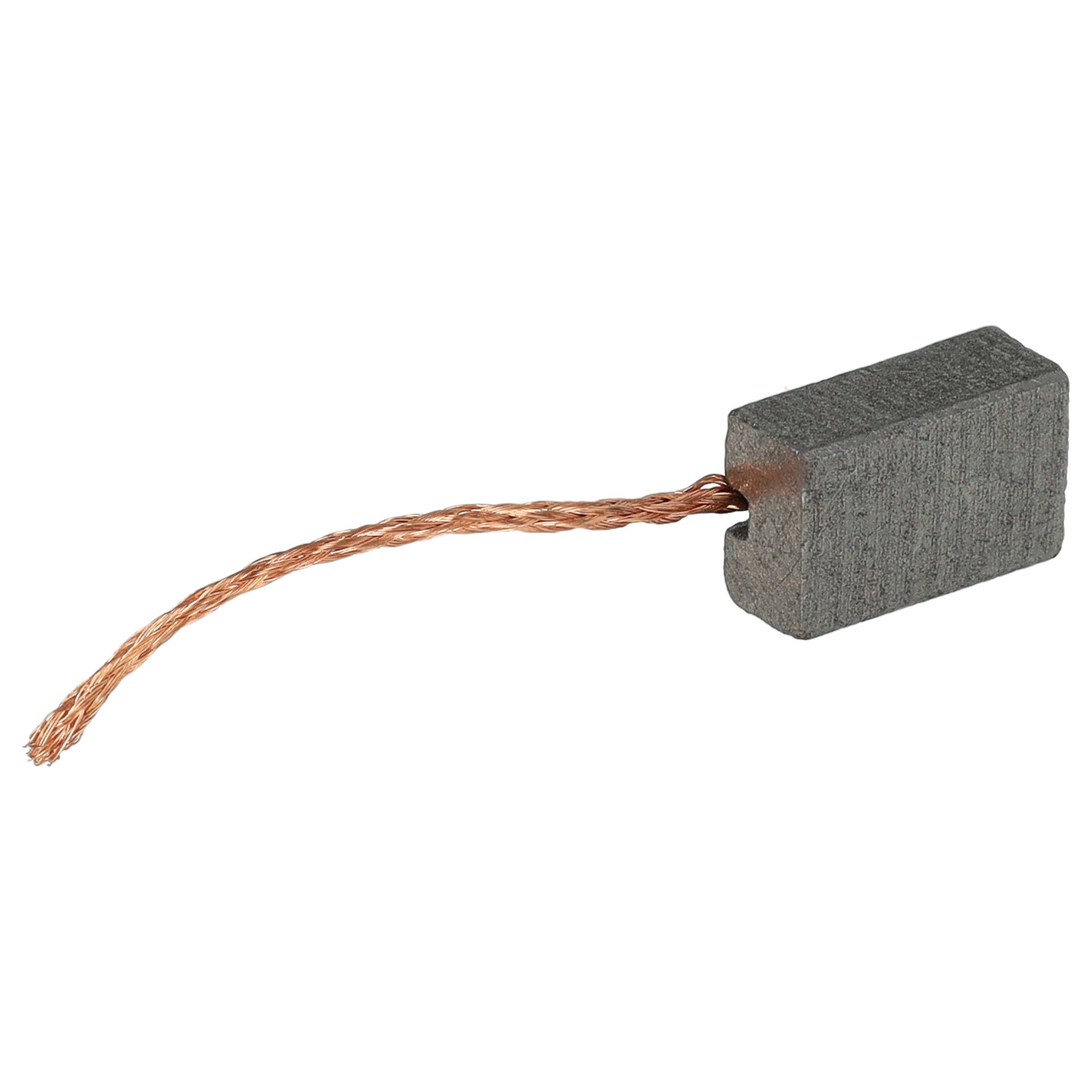 vhbw 4x Kohlebürste 12 x 7,9 x 4,9 mm Ersatz für Ambrogio CS_C0058 für Mähroboter