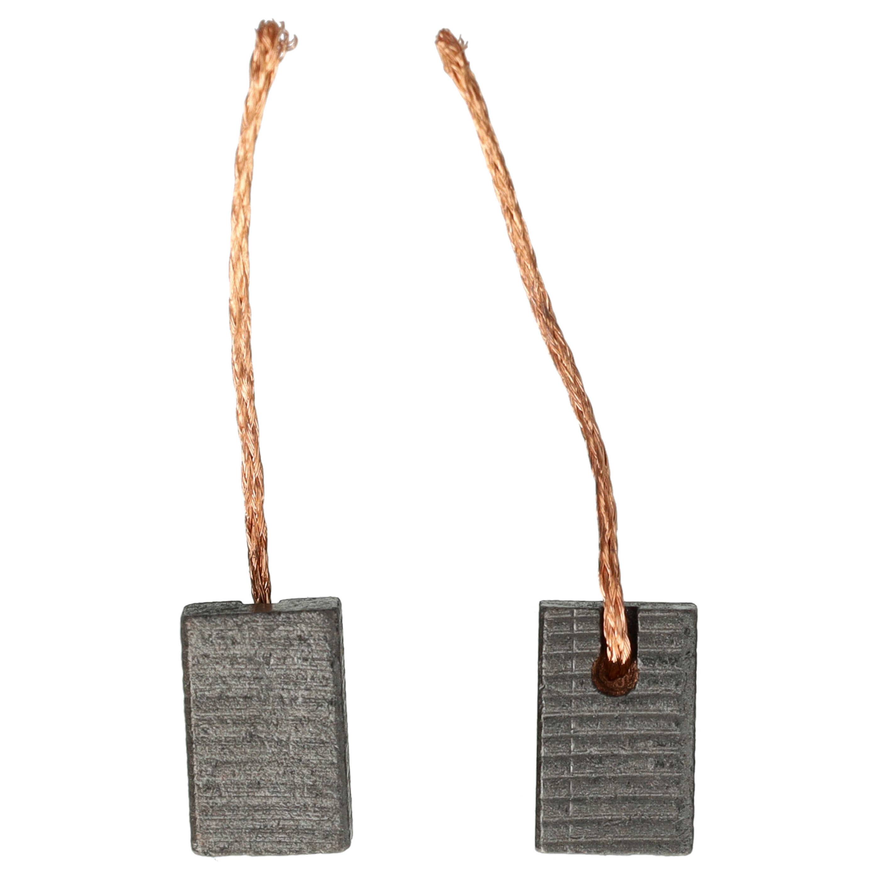 vhbw 4x Kohlebürste 12 x 7,9 x 4,9 mm Ersatz für Ambrogio CS_C0058 für Mähroboter