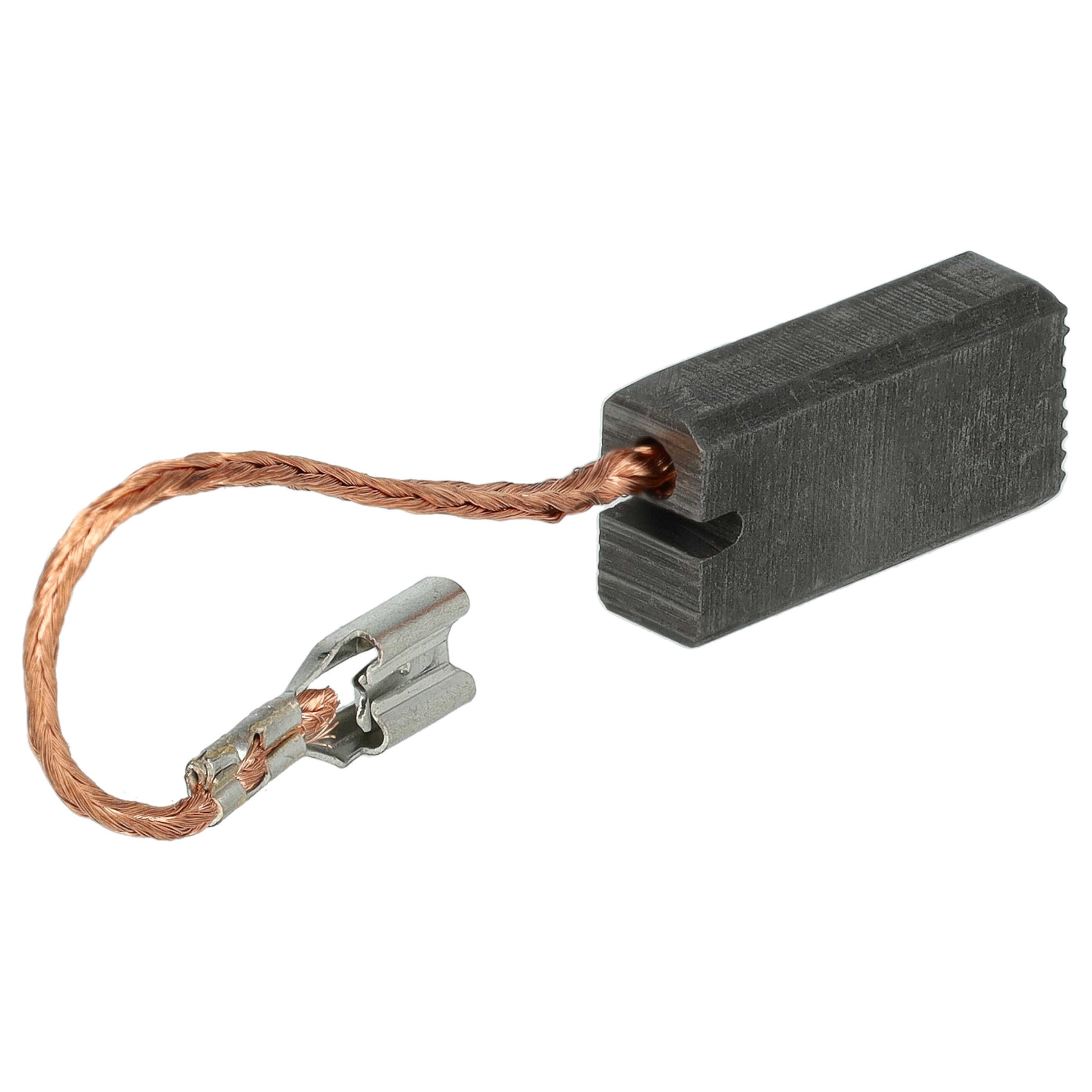 vhbw 2x Kohlebürste 22,3 x 11 x 6,1 mm kompatibel mit Stihl MSE 250, MSE 210, MSE 230, MSE 190C-Q Elektrowerkzeug, Motorsäge