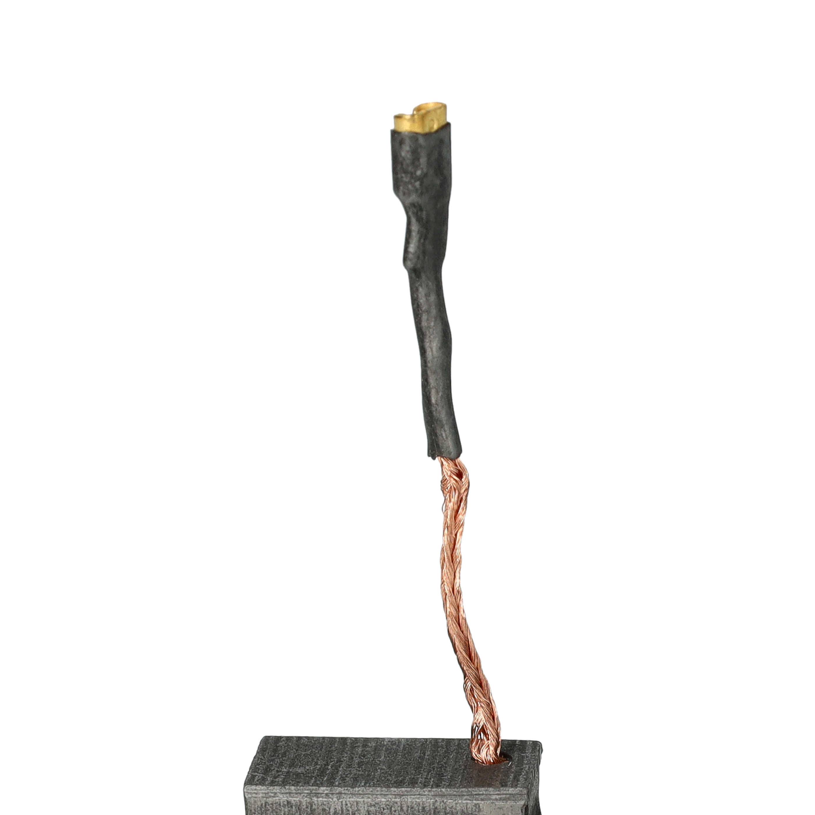 Ein abgetrenntes schwarzes Kabel mit freiliegender Kupferverdrahtung steht aufrecht auf einer grauen Oberfläche und zeigt den Bedarf an Elektroreparaturen.