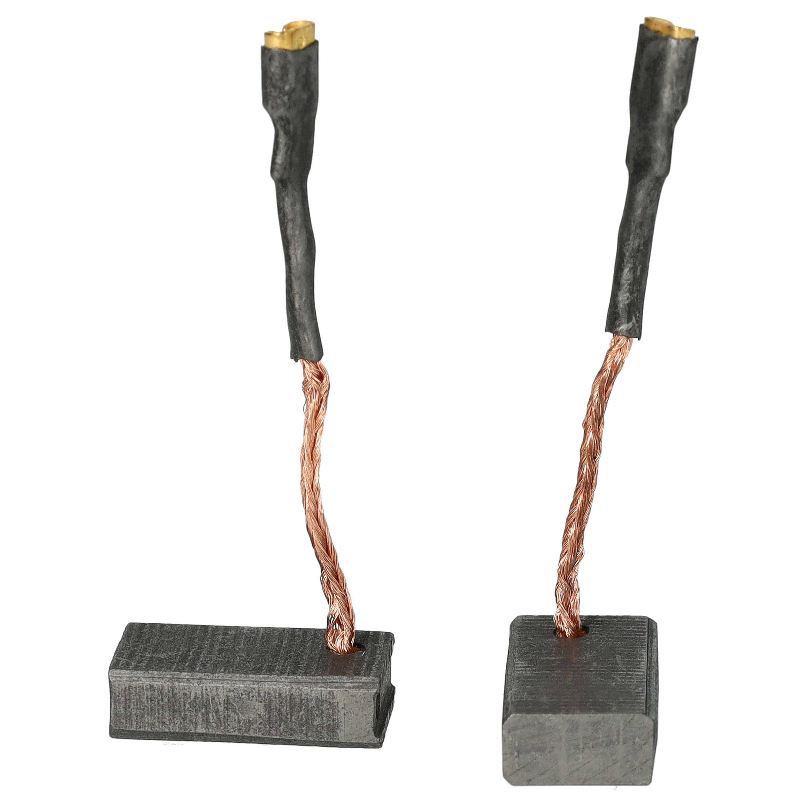 vhbw 2x Kohlebürste 17,2 x 9,9 x 4,9 mm Ersatz für Festool 627036 für Elektrowerkzeug, Schleifer