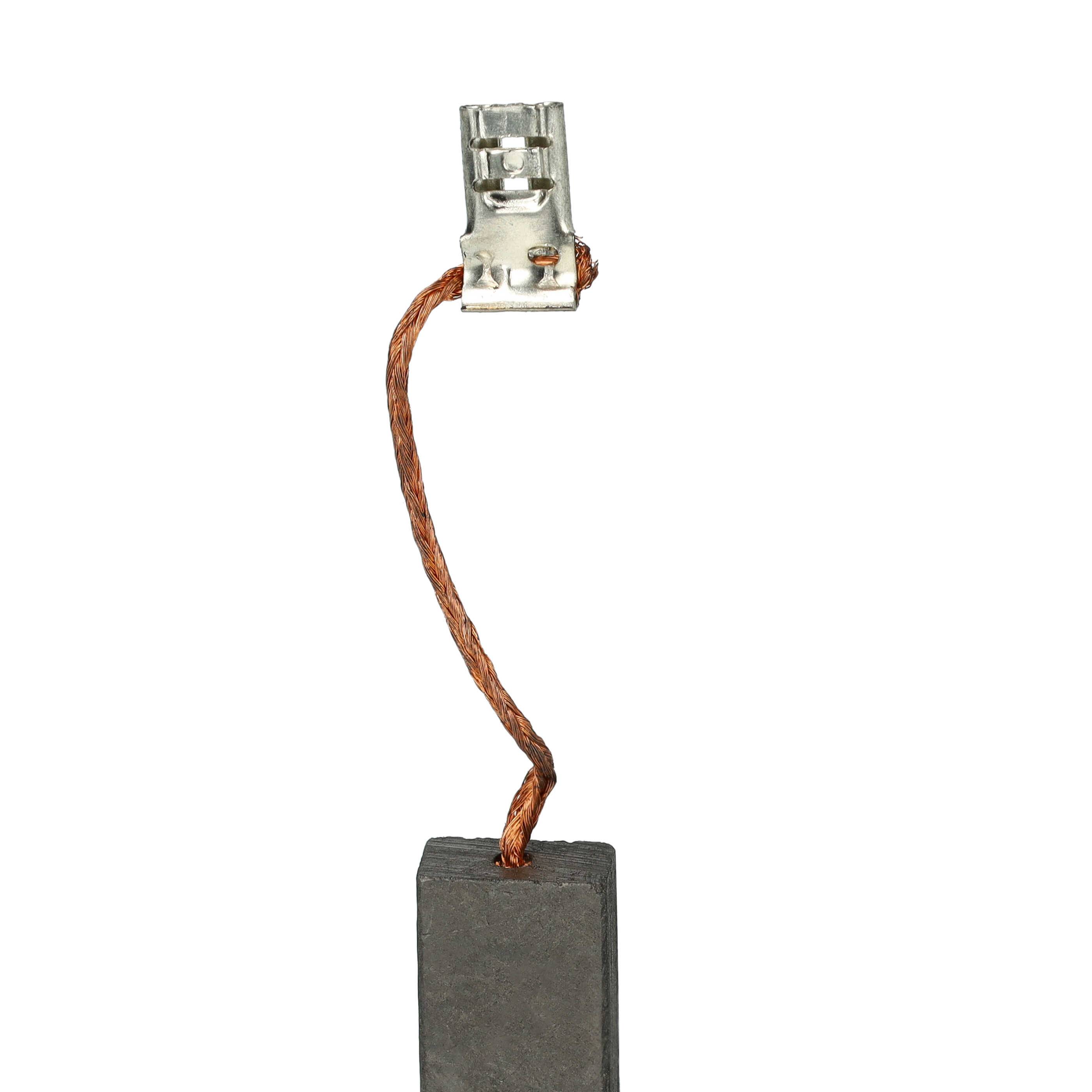 vhbw 2x Kohlebürste 29,2 x 10,9 x 6,1 mm kompatibel mit Viking TE 700 (from PN 4 30 598 349 ) Elektrowerkzeug, Motorsense, Rasentrimmer