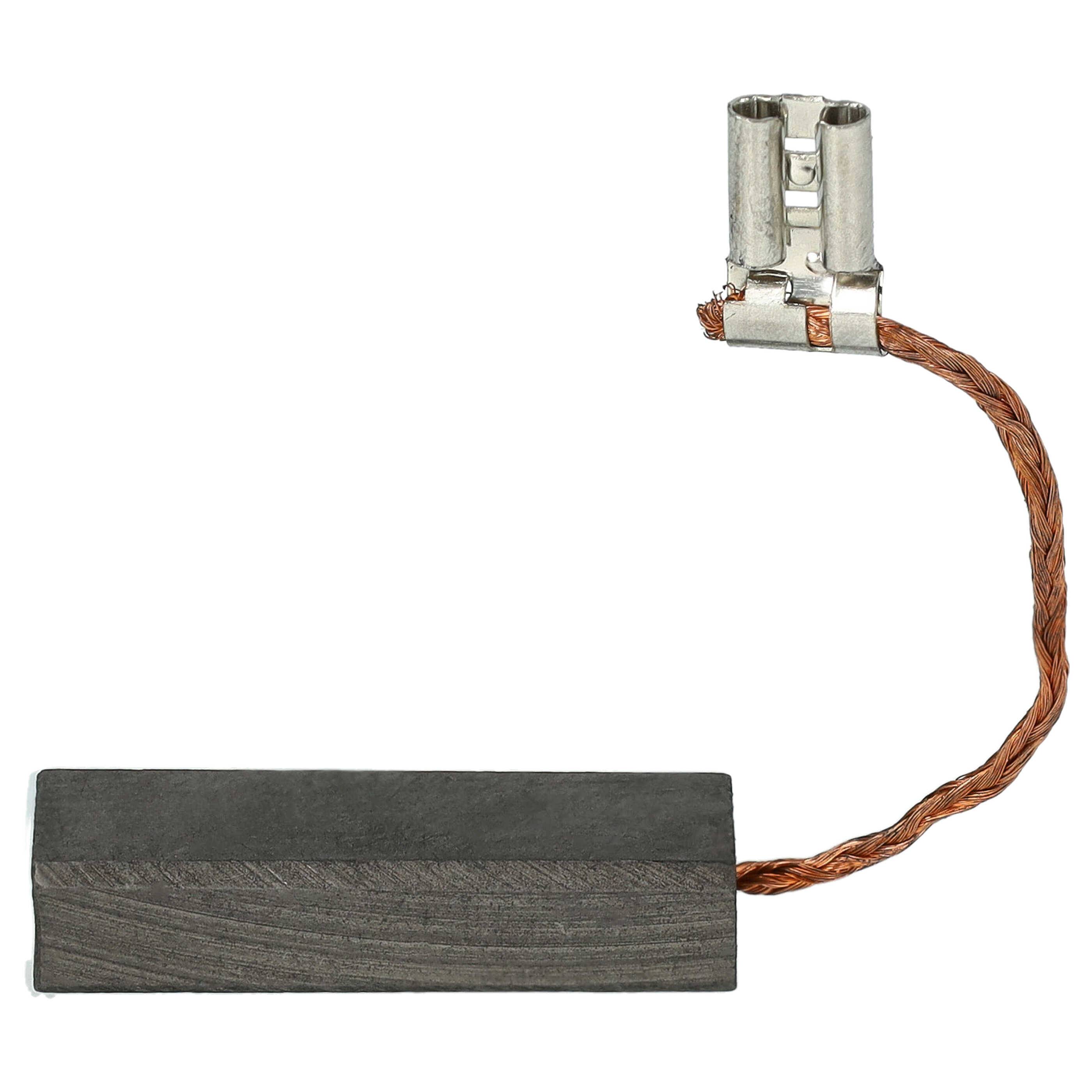 vhbw 2x Kohlebürste 29,2 x 10,9 x 6,1 mm kompatibel mit Viking TE 700 (from PN 4 30 598 349 ) Elektrowerkzeug, Motorsense, Rasentrimmer