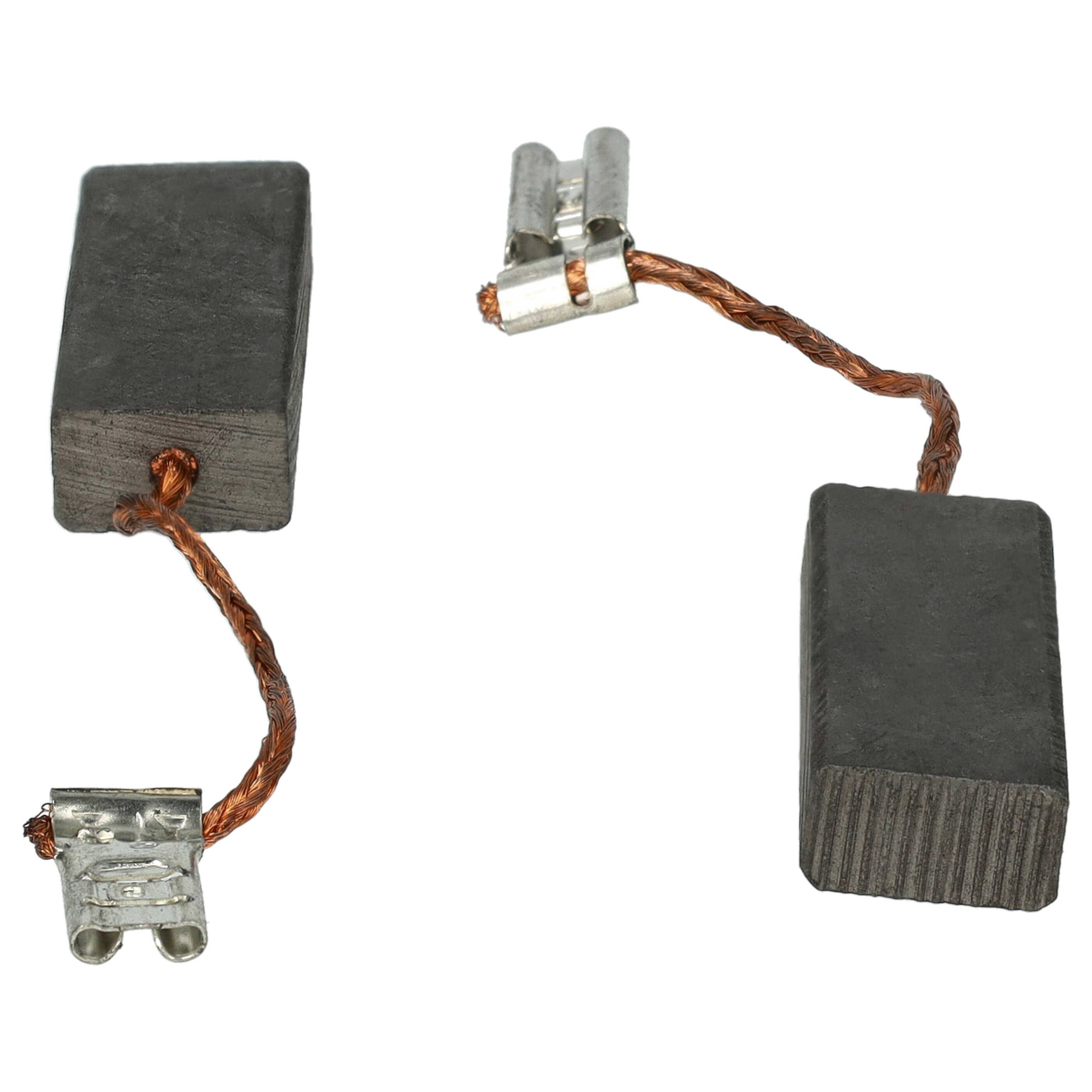 vhbw 2x Kohlebürste 29,2 x 10,9 x 6,1 mm kompatibel mit Viking TE 700 (from PN 4 30 598 349 ) Elektrowerkzeug, Motorsense, Rasentrimmer